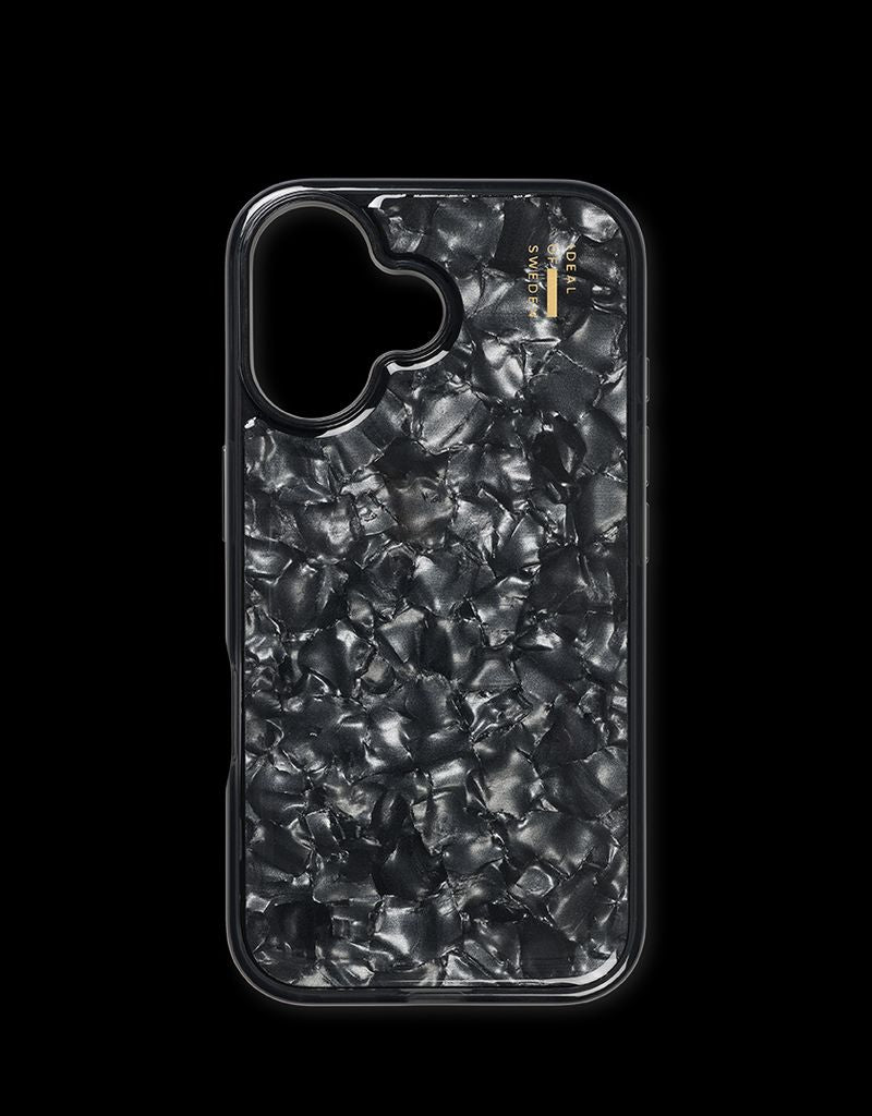 Ideal of Sweden iPhone 16 Plus Pearlized skal – svart