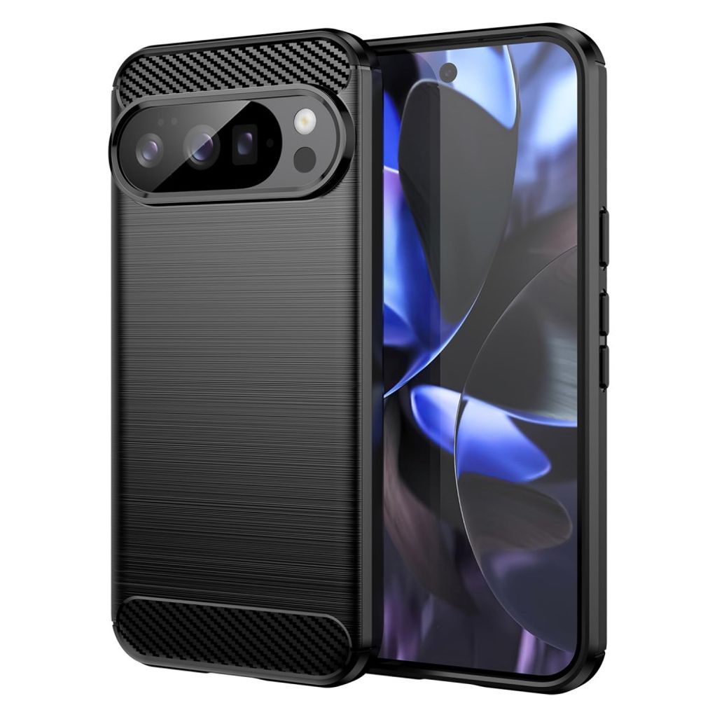 Google Pixel 10 / 10 Pro TPU mobilskal – svart