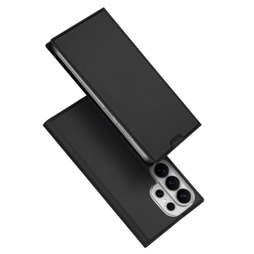 DUX DUCIS Samsung Galaxy S26 Ultra plånboksfodral stativ/Card Holder – svart