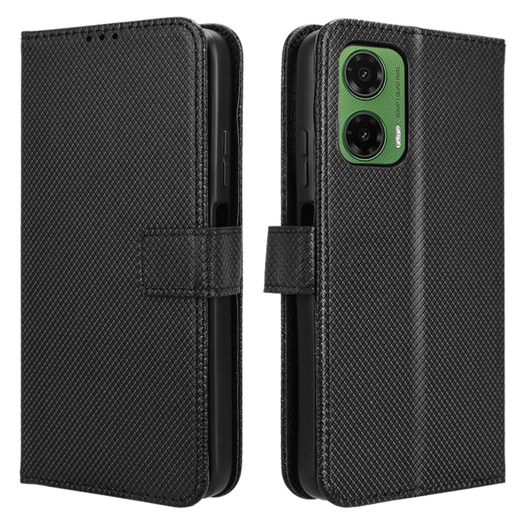 Motorola Moto G35 5G fodral with stativ - svart