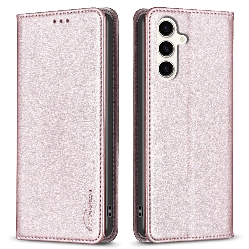 BINFEN COLOR Samsung Galaxy S24 FE fodral – roséguld