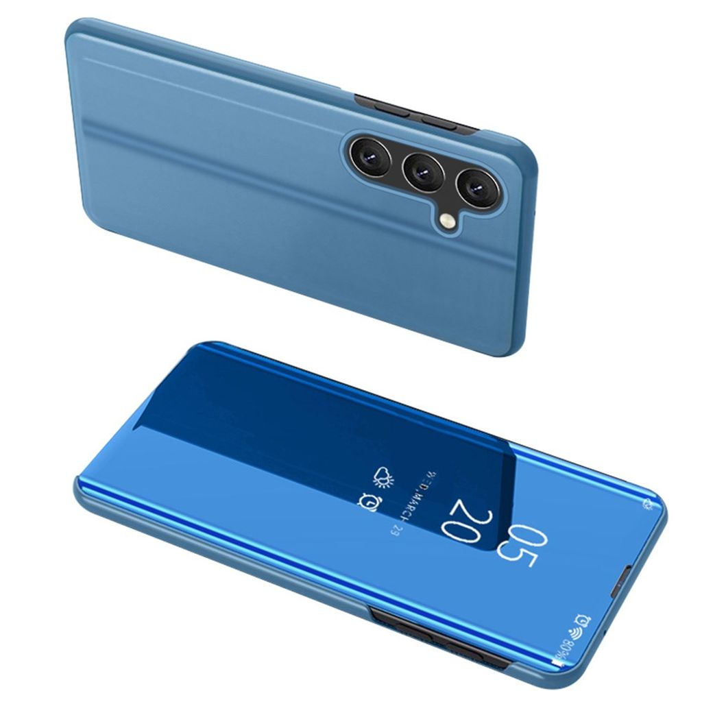 Samsung Galaxy S25 FE fodral with stativ – blå