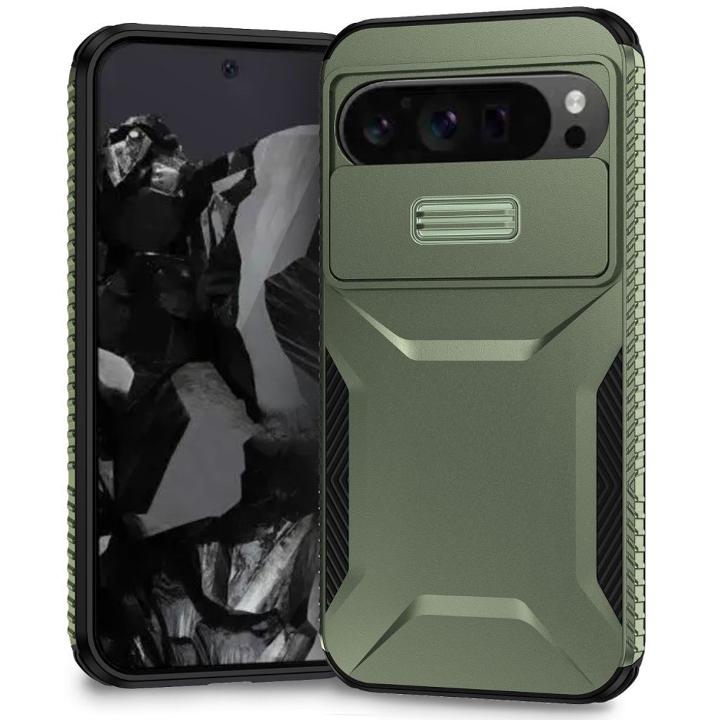 Google Pixel 10 Pro XL / Pixel 9 Pro XL skal – grön