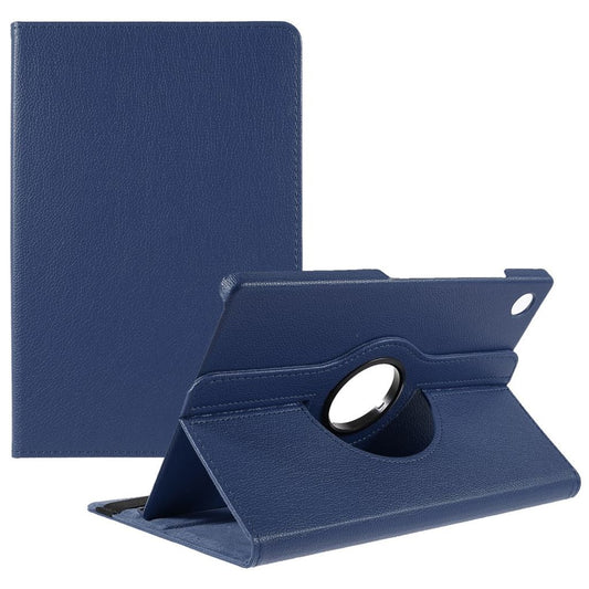 Samsung Galaxy Tab A9 Plus Cover with rotating stand - Dark Blue