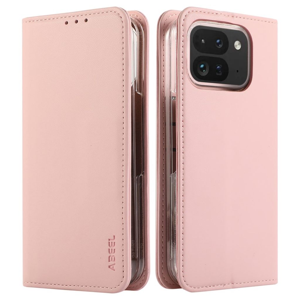 ABEEL Google Pixel 9 Pro Fold 5G plånboksfodral – rosa