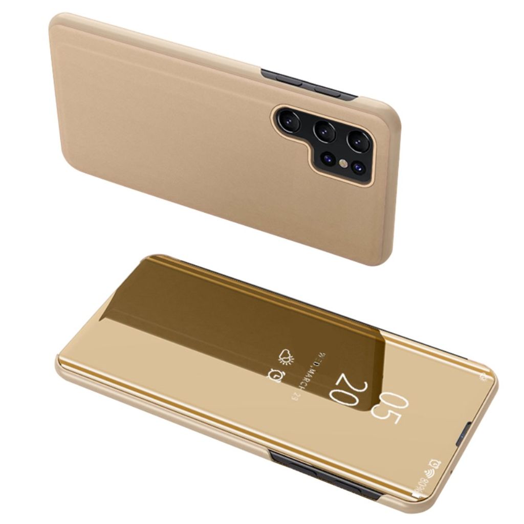 Samsung Galaxy S24 Ultra stativ fodral – guld
