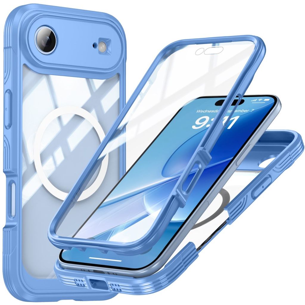 iPhone Air Case + Screen Protector - Blue