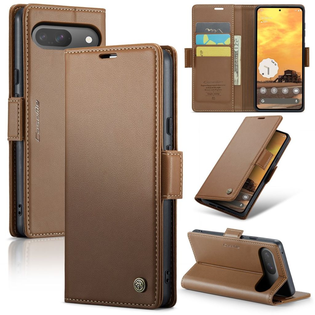 CASEME 023 Series Google Pixel 9 Pro / Pixel 9 fodral – brun