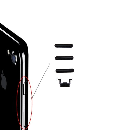 iPhone 7/7 Plus Power/Volume Button Jet Black