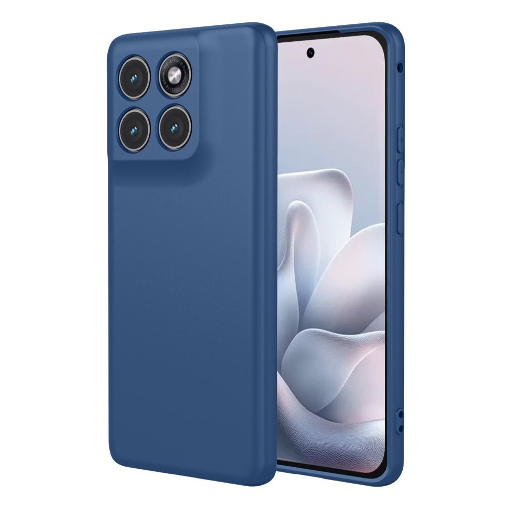 Motorola Edge 70 Fusion Plus/70 Fusion skal Silicone Feel TPU – blå