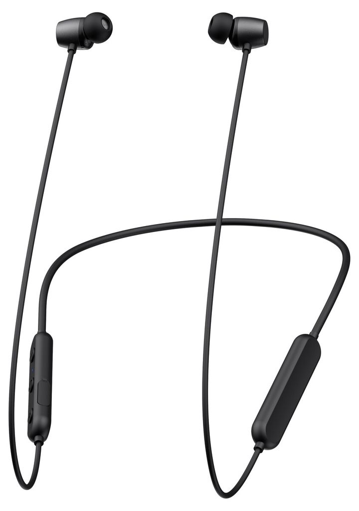 Exibel BIX110 in-ear headphones, Bluetooth and microphone - Black