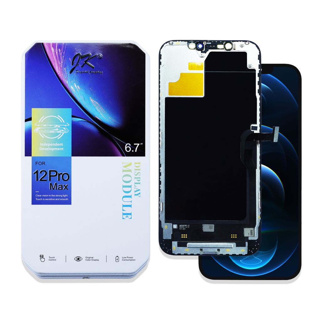IPhone 12 Pro Max Incell LCD skärm reservdel – JK Premium FHD