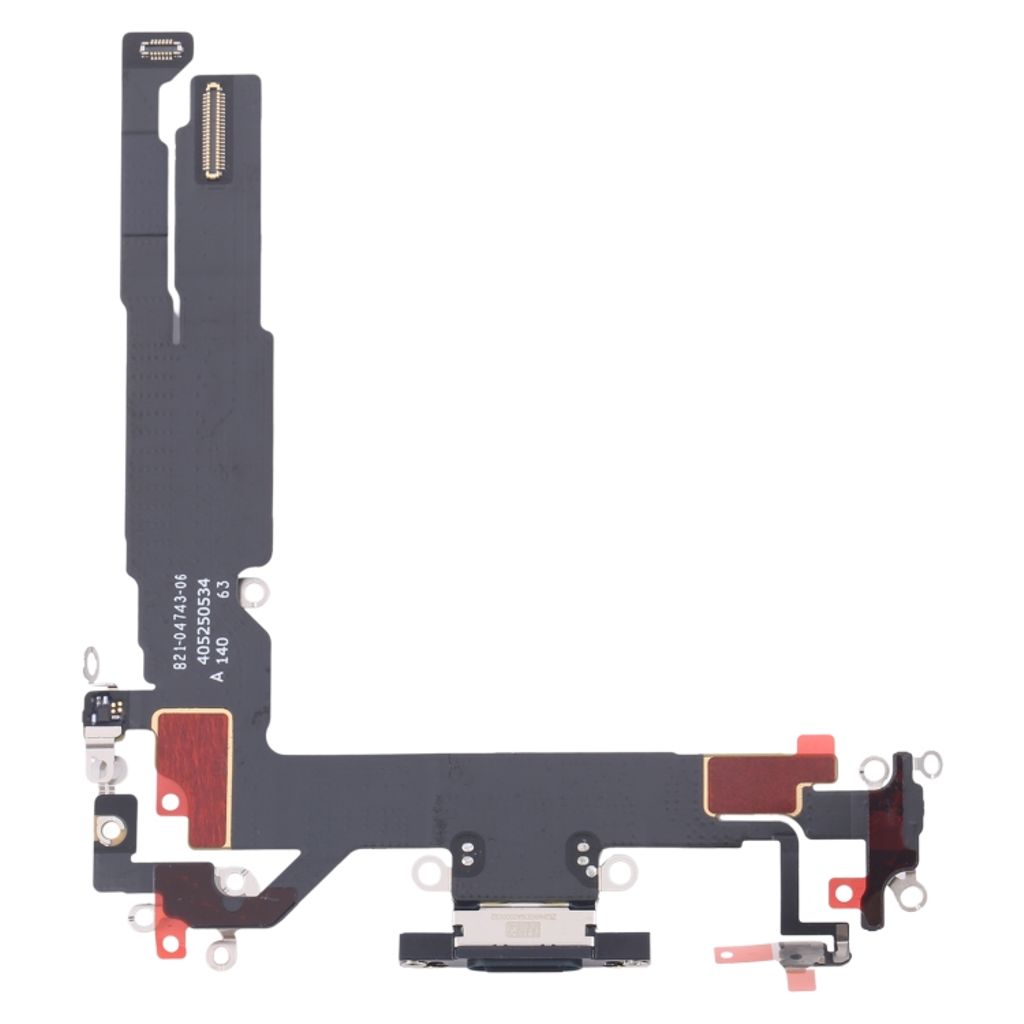IPhone 16 laddkontakt flexkabel – svart