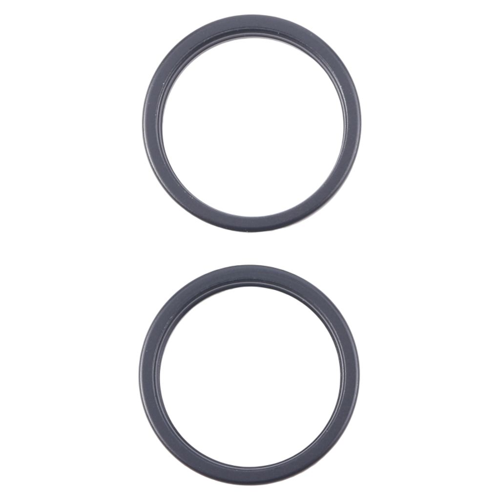 IPhone 16 Plus Back kameralins outer protector hoop ring, 2-pack – svart