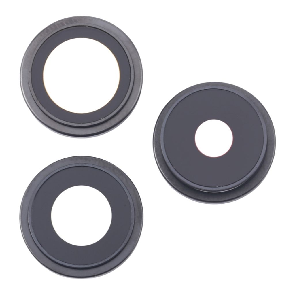 iPhone 16 Pro Camera lens cover, 3-pack - Black
