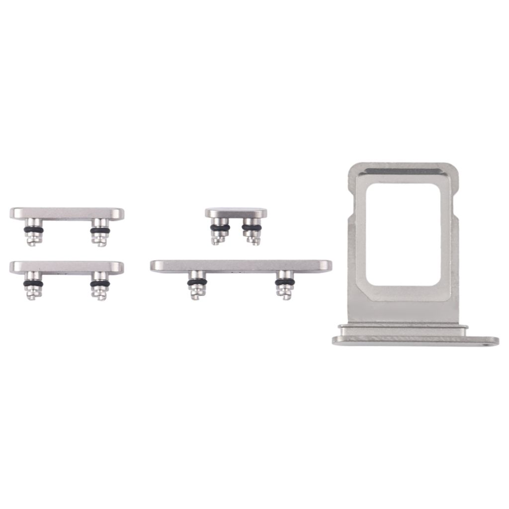 iPhone 16 Pro Max SIM card tray + SIM card tray + side keys - White