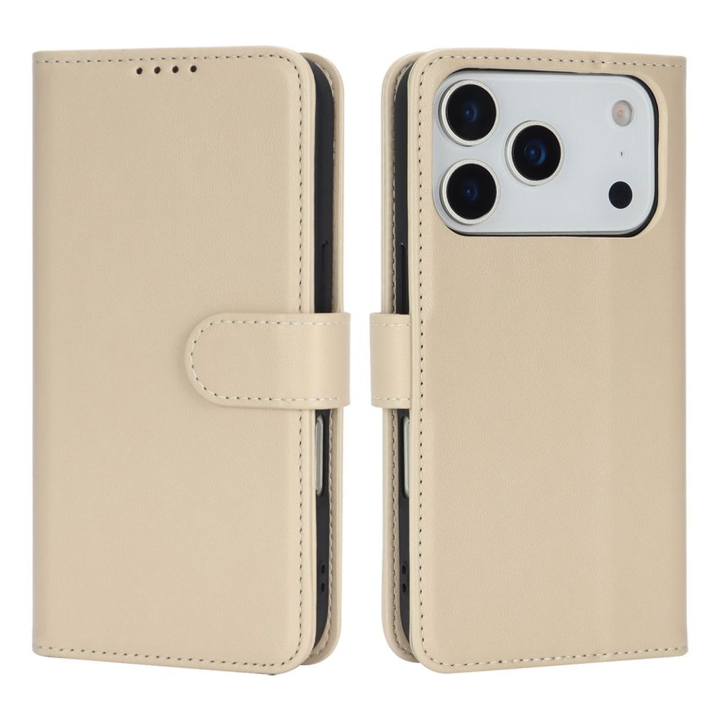 iPhone 17 Pro Max Fodral with Stand - Beige