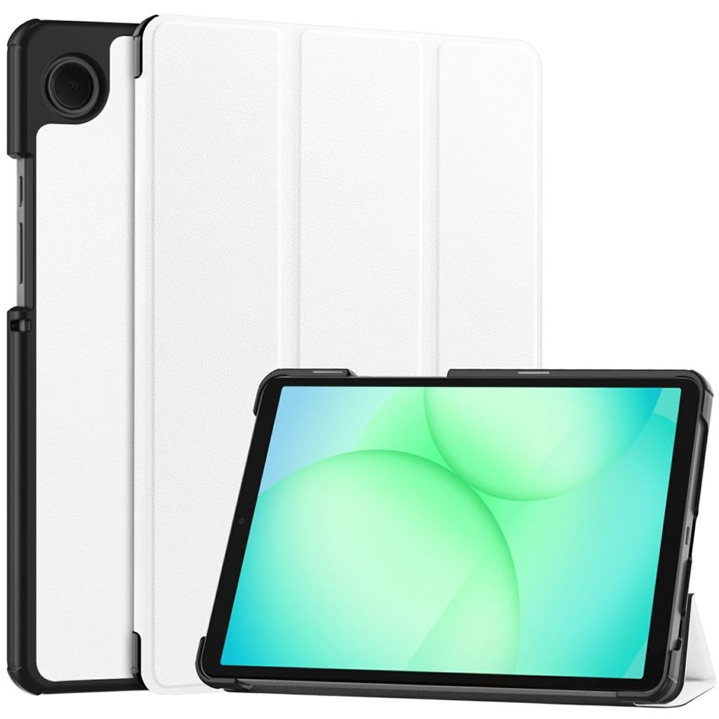 Samsung Galaxy Tab A11/A9 Stand Cover - White