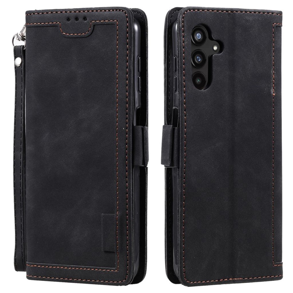 Samsung Galaxy A55 5G plånboksfodral – svart