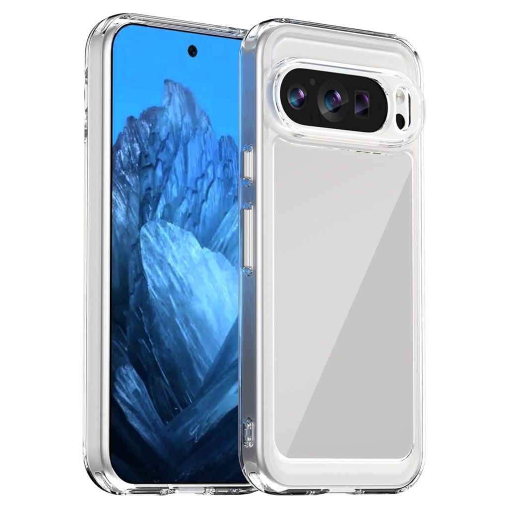 Google Pixel 9 / 9 Pro skal with acrylic frame – Transparent