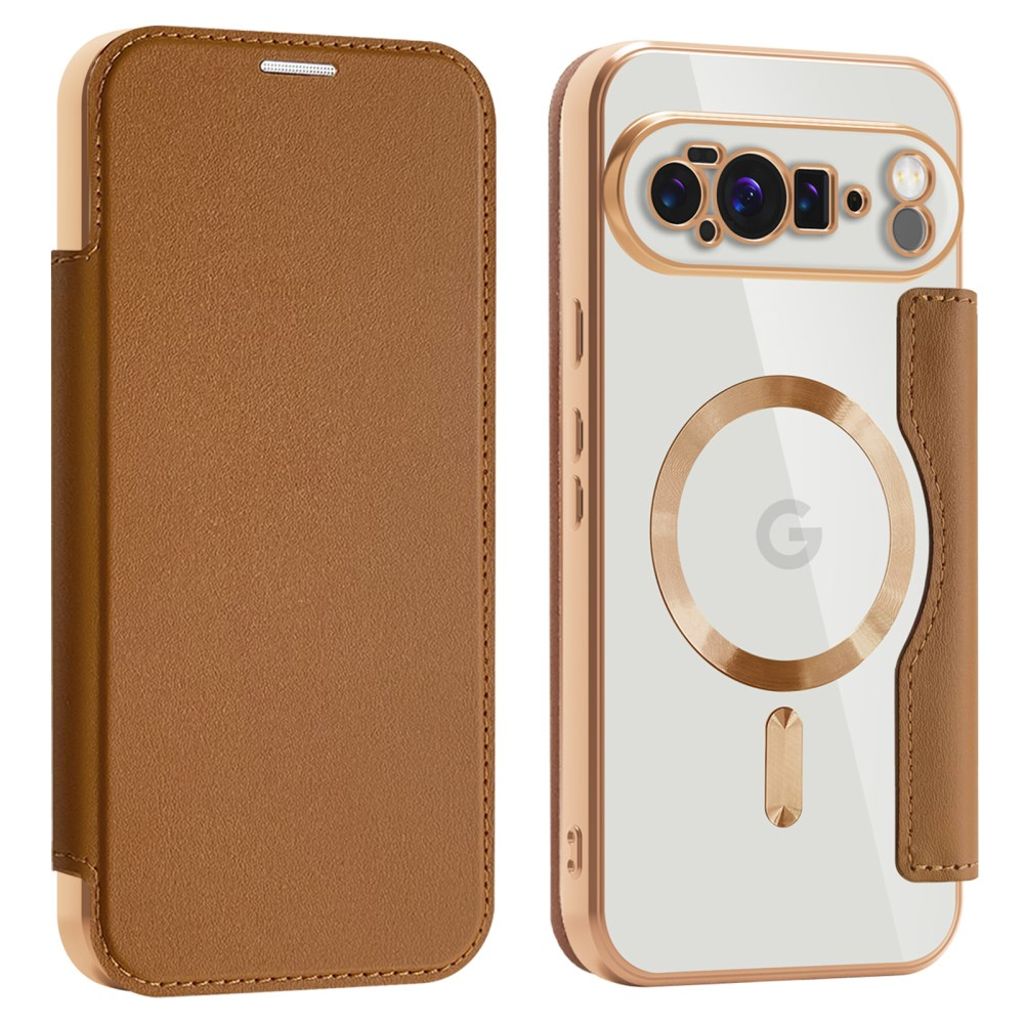 Google Pixel 10 Pro XL fodral with MagSafe - brun
