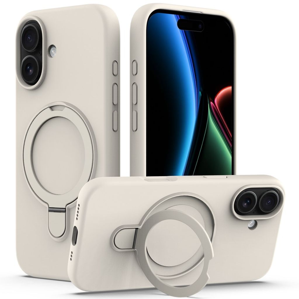 iPhone 17 Case MagSafe Kickstand - Beige
