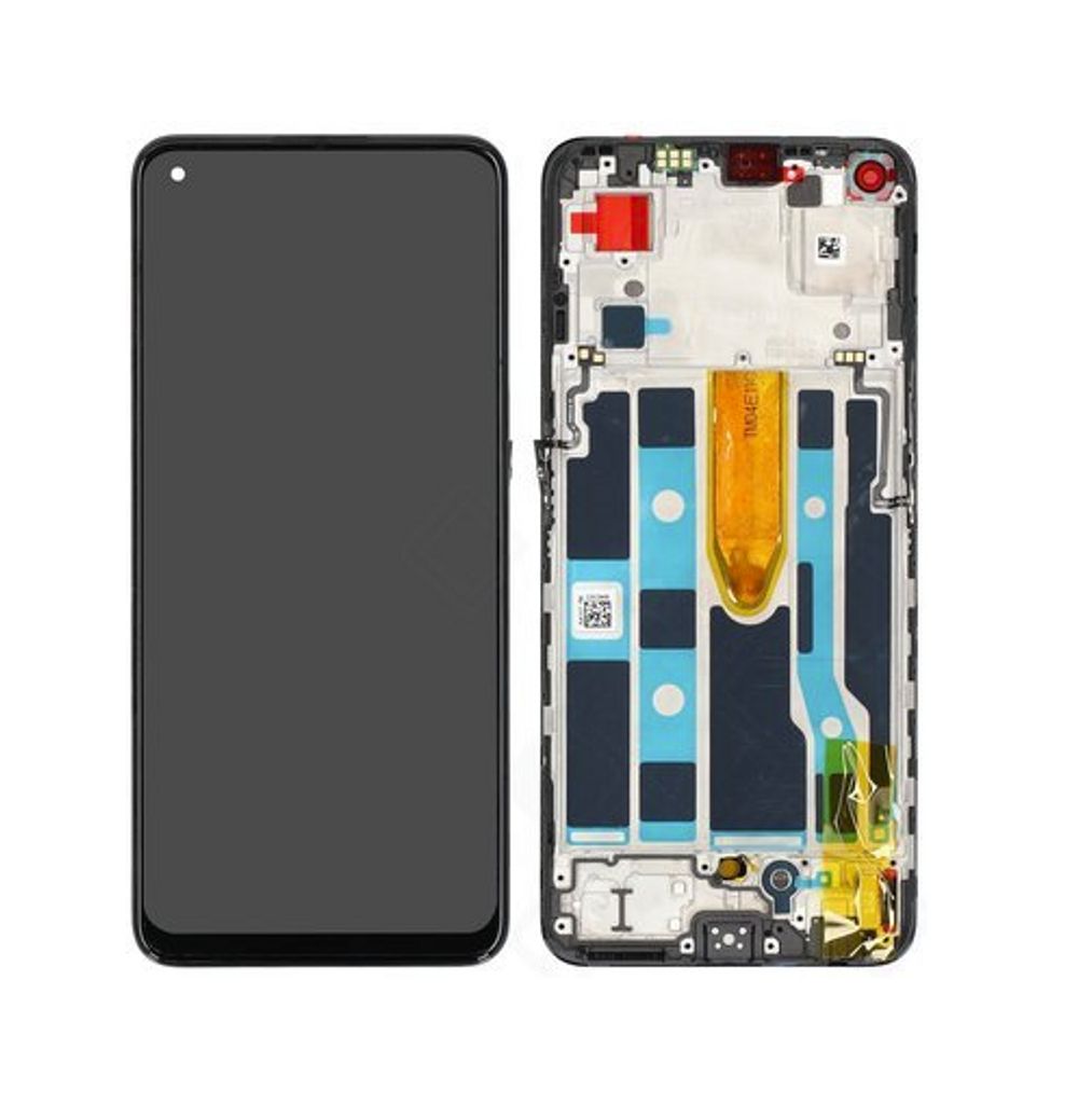 Oppo Reno7 5G / Find X5 Lite LCD-display – svart
