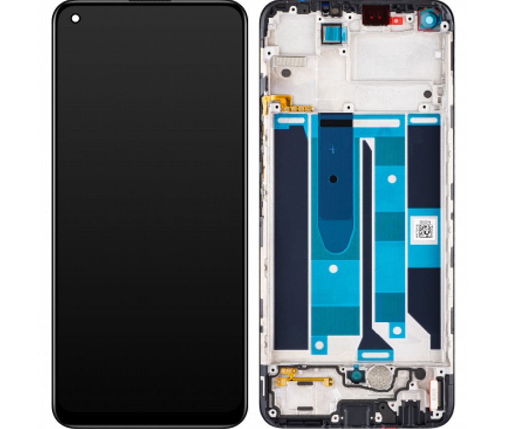 Realme 8 Pro LCD-display Module – svart