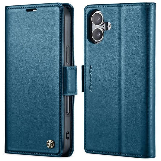 CASEME iPhone 16 Cover with Card Slots - Blue