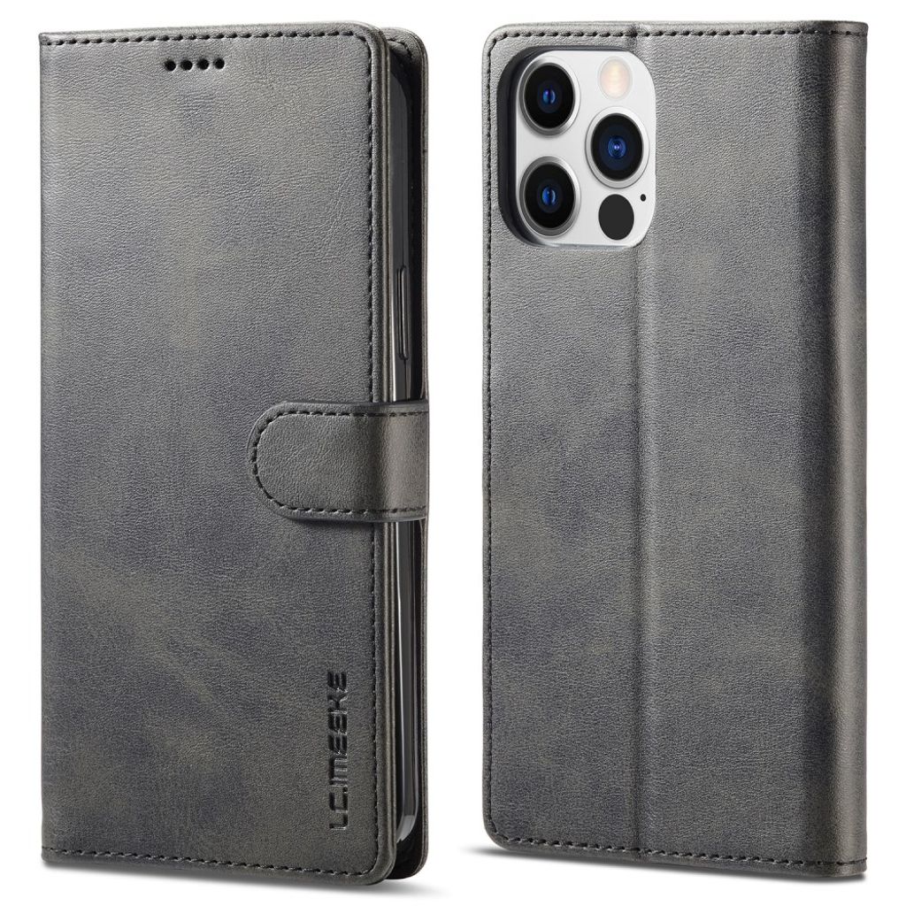 LC.IMEEKE iPhone 15 Pro Max Wallet Fodral - Black