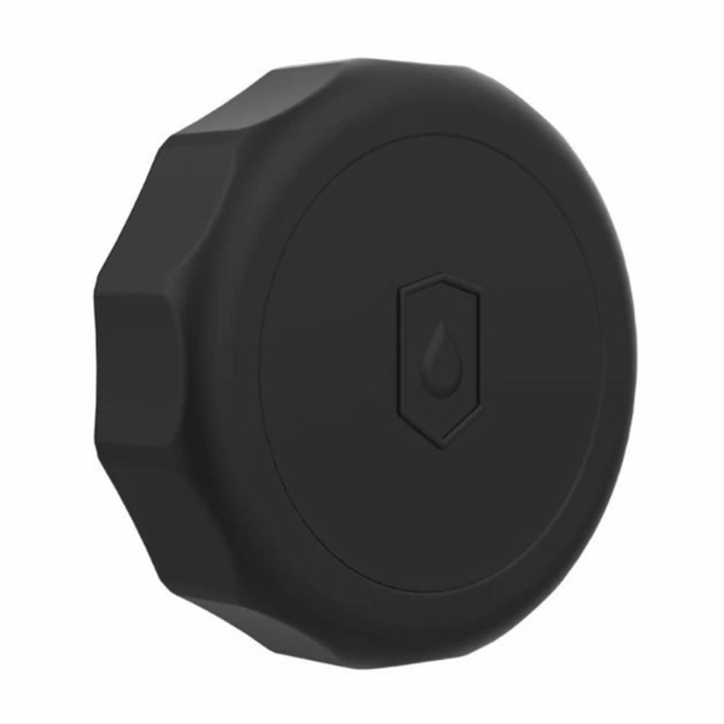 AirTag Waterproof Cover with Adhesive Sticker - Black