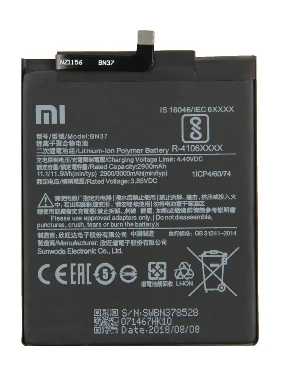 Xiaomi Redmi 6 & 6A batteri – Original