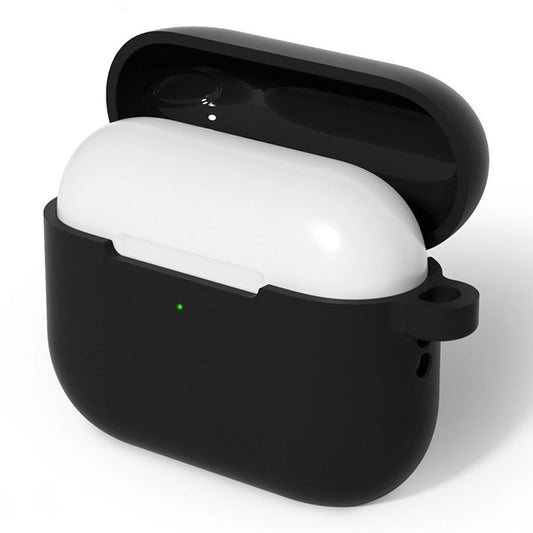 Apple AirPods Pro 3 Silicone Case in Silicone with Carabiner - Black