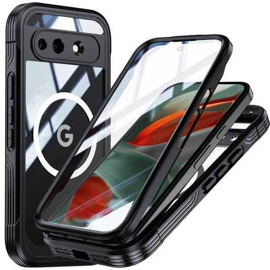 Google Pixel 10a MagSafe Case Tempered Glass Screen Protector - Black