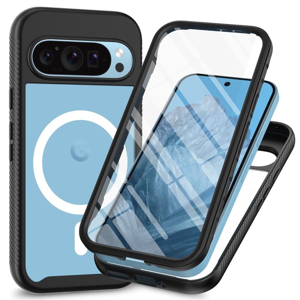 Google Pixel 9 / 9 Pro skal – svart