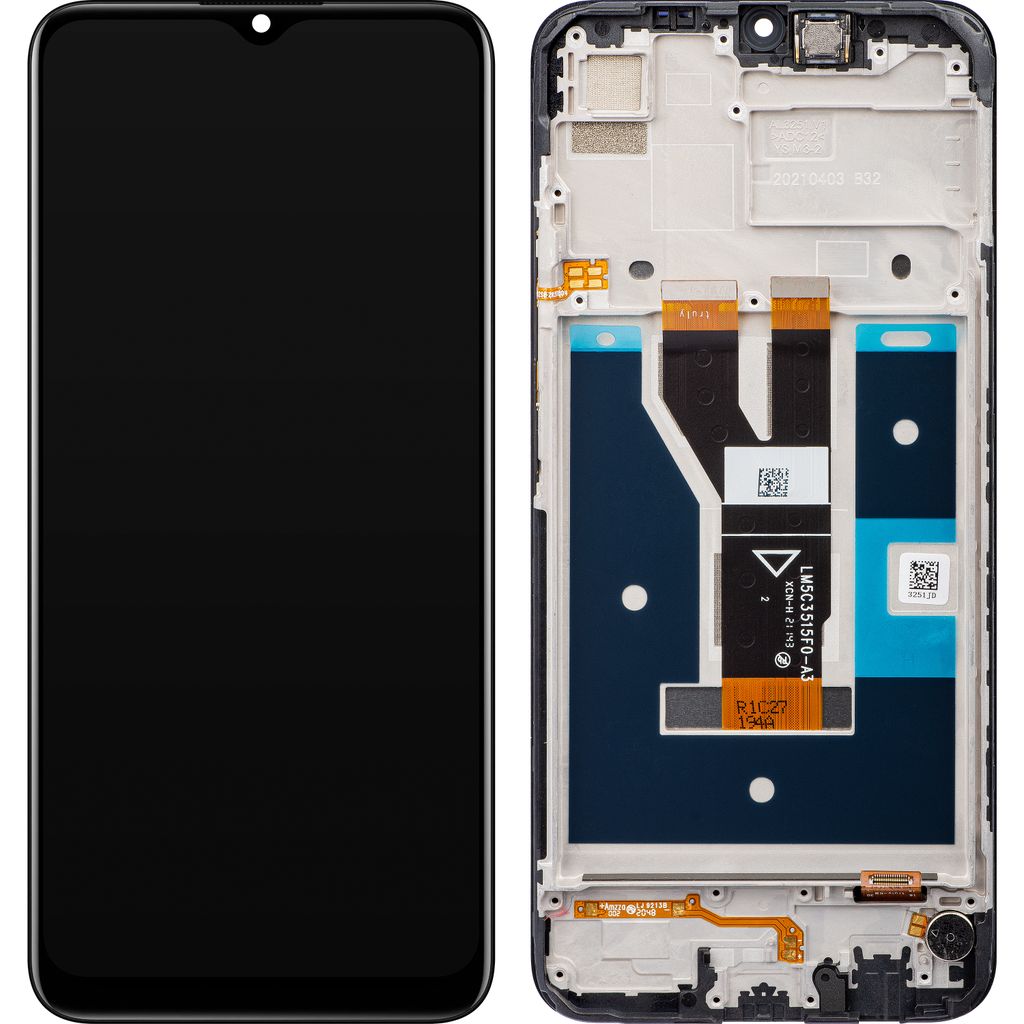 LCD-display Module till Realme C21 – svart