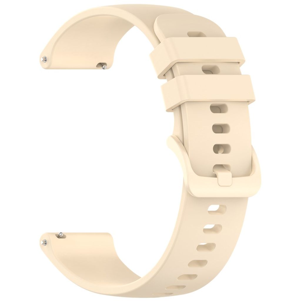Garmin Forerunner 265 etc. Watch Strap in Silicone - Light Yellow