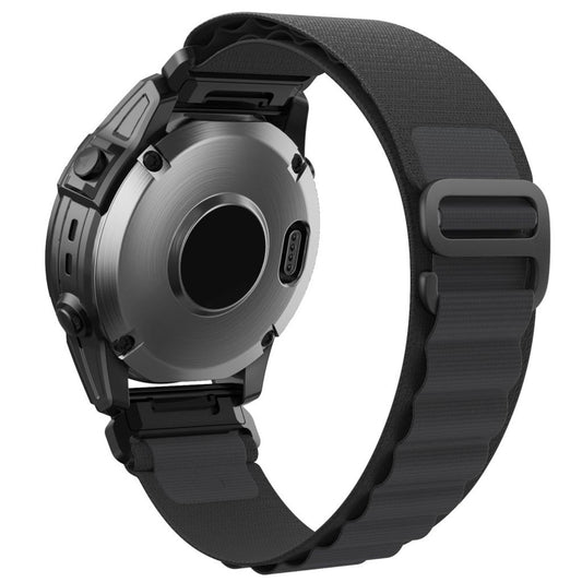 Garmin Fenix 7 / Forerunner 965 / 955 / 945 / 935 Nylon Watch Strap - Black