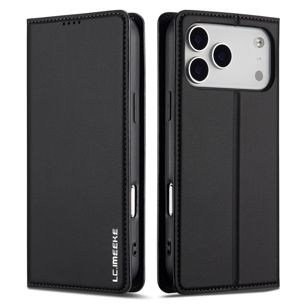 LC.IMEEKE iPhone 17 Pro Max Wallet Fodral - Black