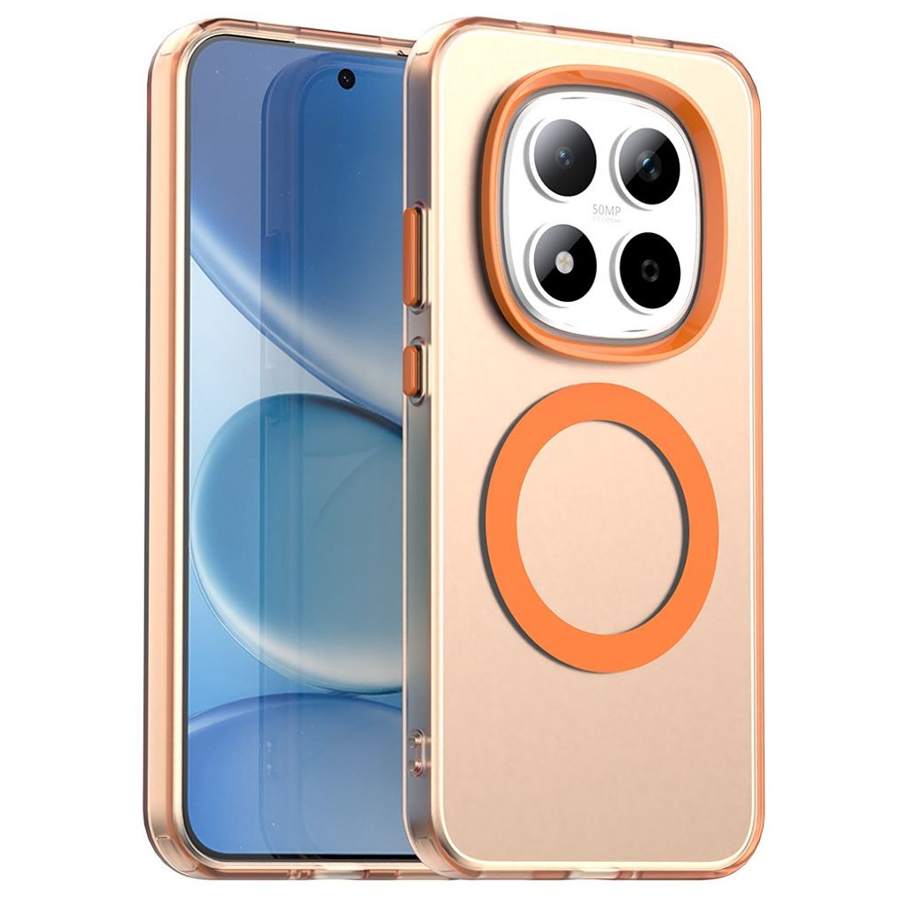 Xiaomi Redmi Note 15 Pro 5G MagSafe Hybrid Anti-Drop skal – orange