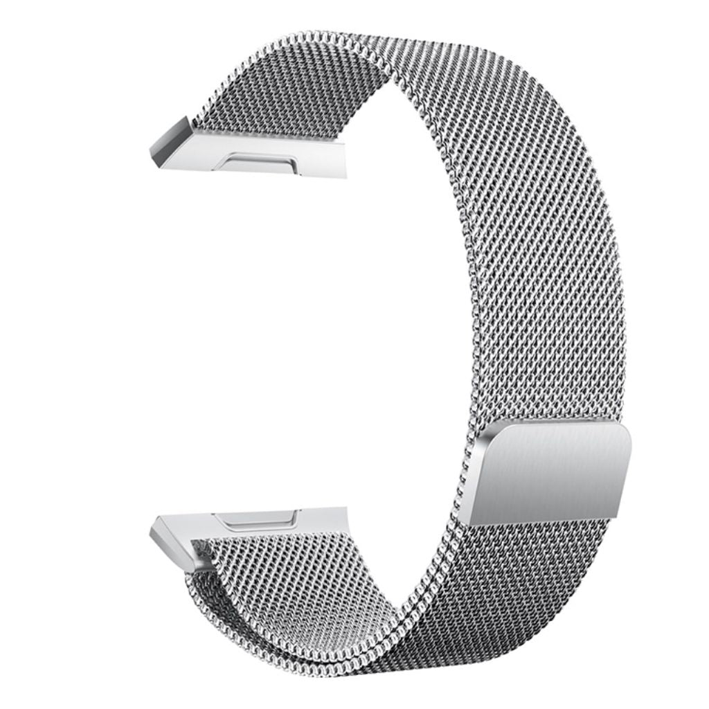 Fitbit Ionic Watch Strap Stainless Steel Milanese Mesh – Silver