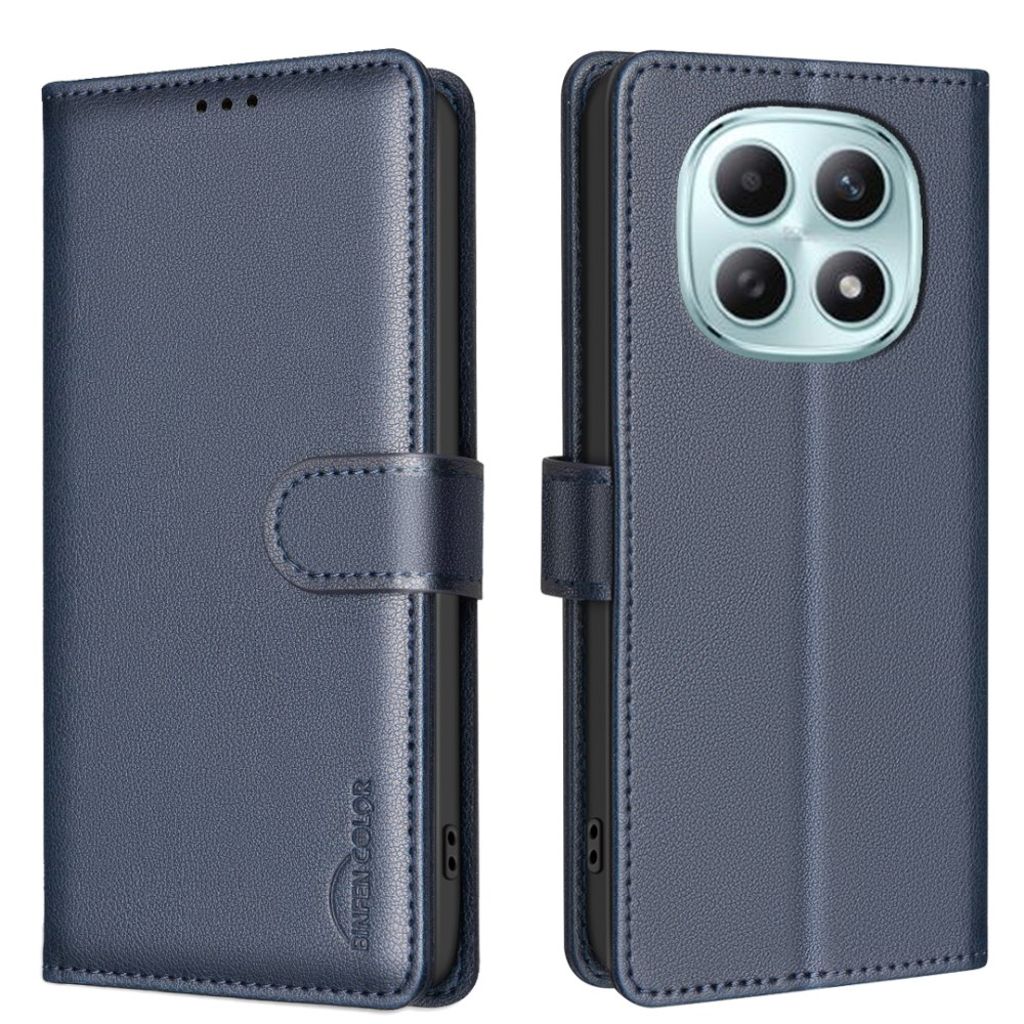 BINFEN COLOR Xiaomi Redmi Note 15 plånboksfodral RFID Blocking – blå