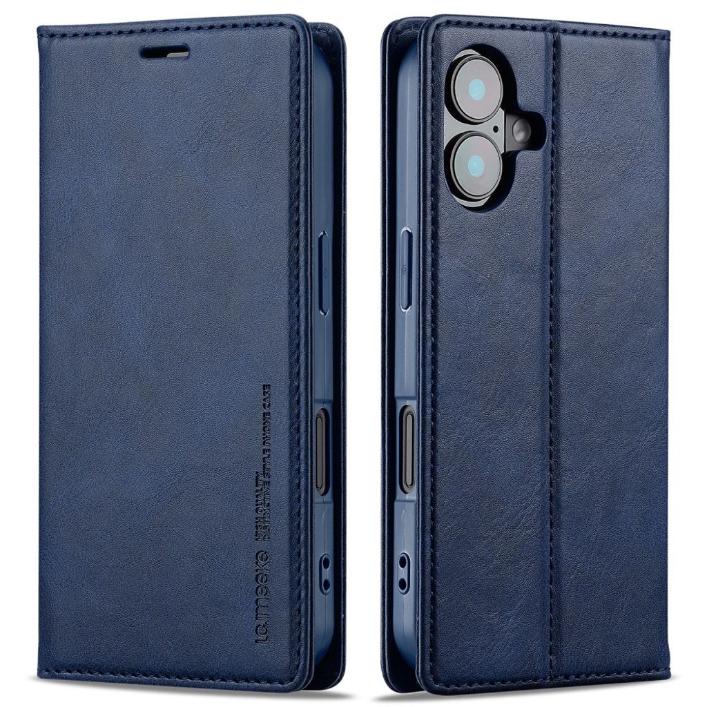 LC.IMEEKE iPhone 16 Plus Wallet Fodral - Blue