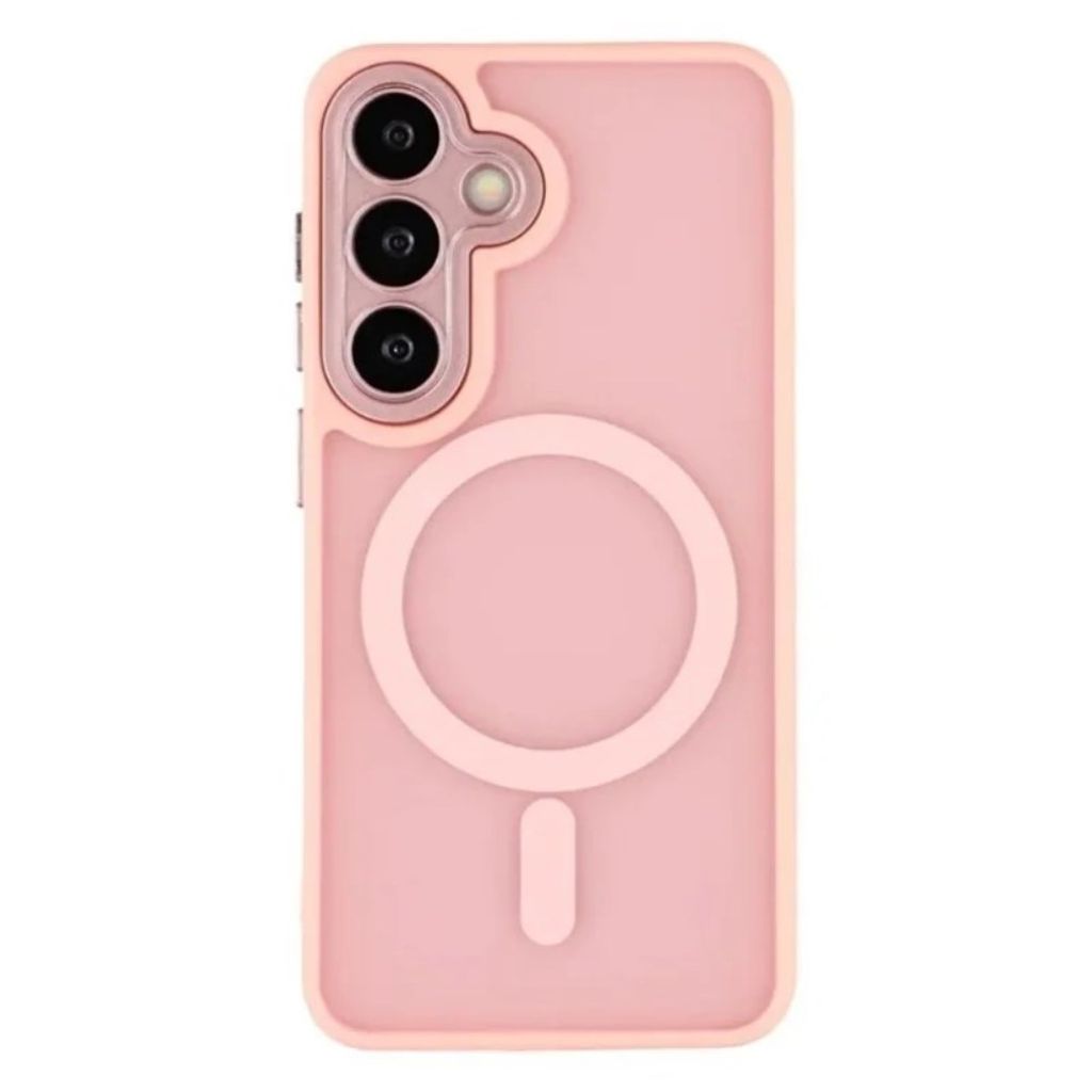 Samsung Galaxy S25 FE skal with MagSafe – rosa