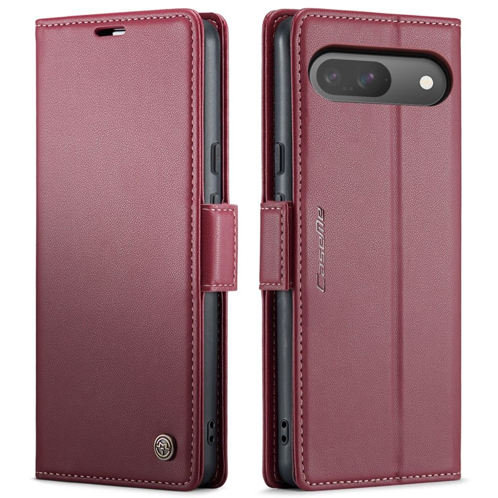 CASEME Google Pixel 10 Pro / 10 / 9 Pro / 9 fodral with kortfack – röd