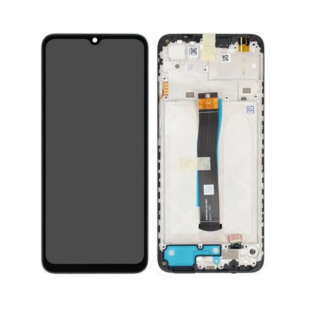 Xiaomi Redmi 10C LCD-display – svart