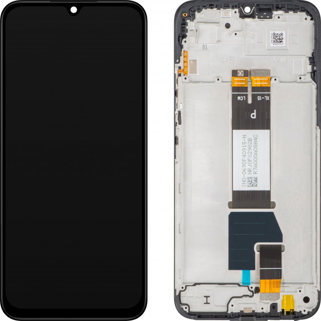 Xiaomi Redmi 15C 5G LCD-display – svart