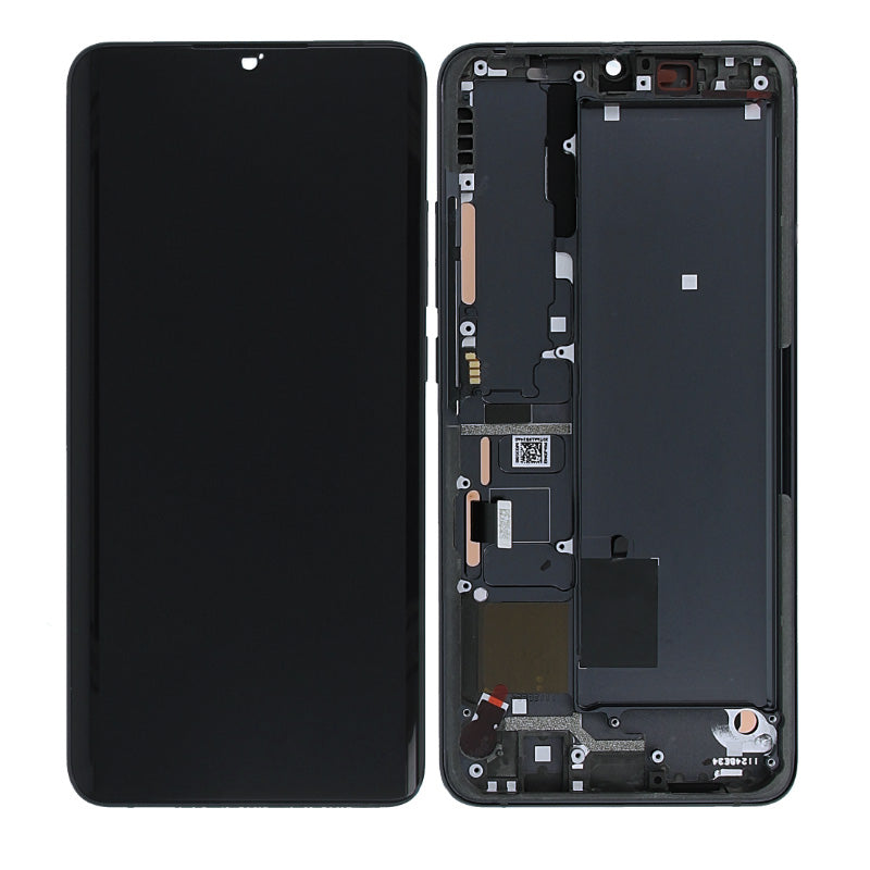 Xiaomi Mi Note 10 Lite display Original – svart