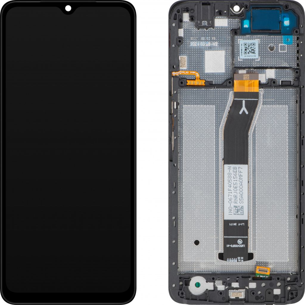 Xiaomi Redmi A3x / Redmi A3x (LA) LCD-display – svart