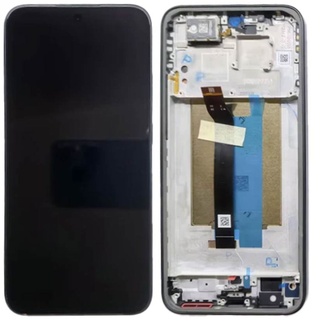Xiaomi Redmi Note 15 Pro 5G LCD-display – svart